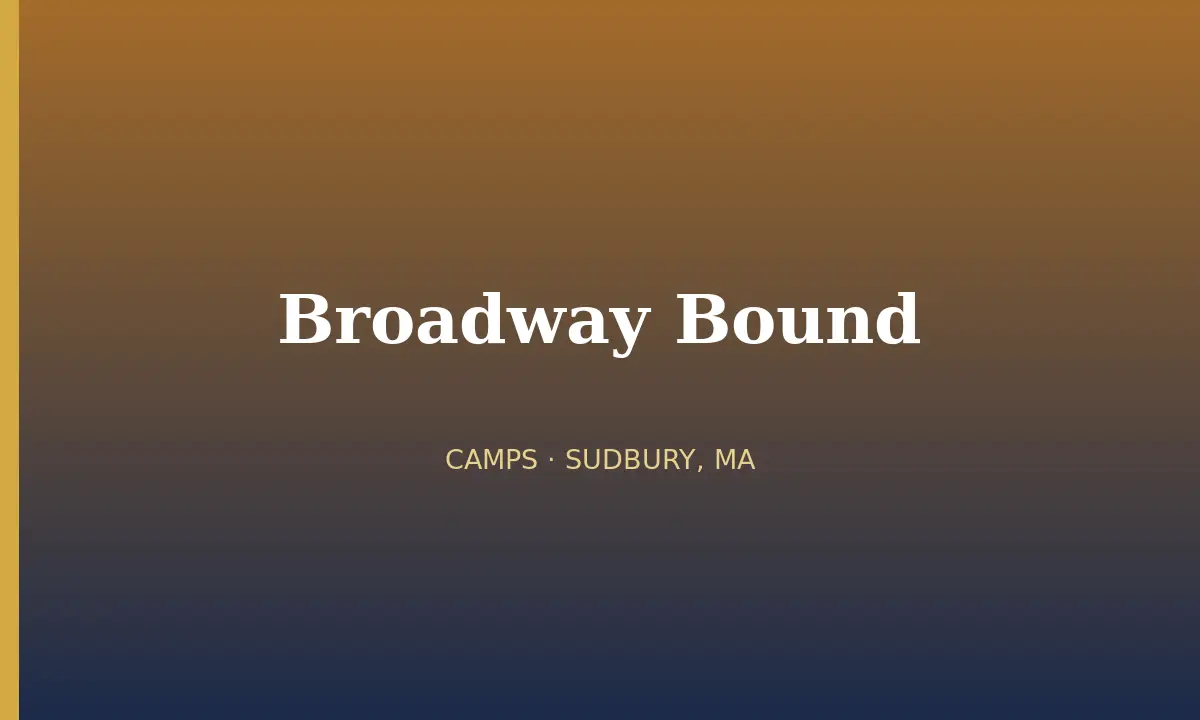 Broadway Bound cover