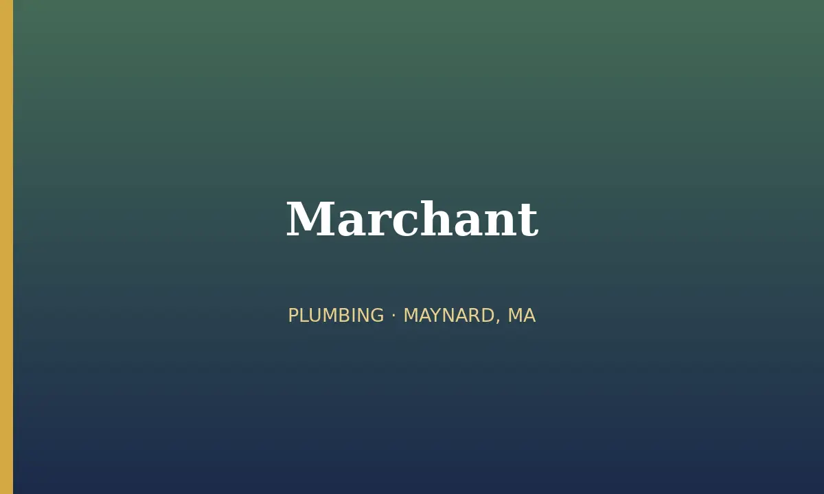 Marchant cover